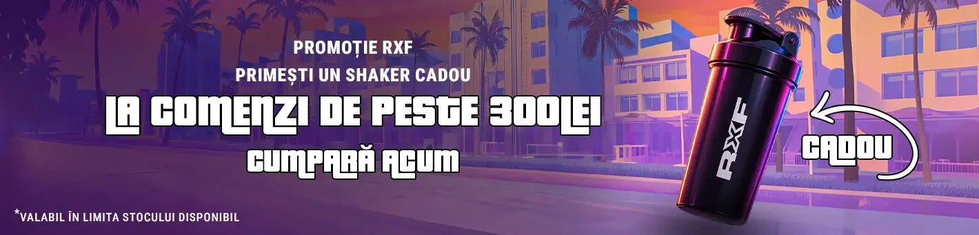 GRAFICA PROMOTIE SHAKER LA COMENZI DE PESTE 300 LEI